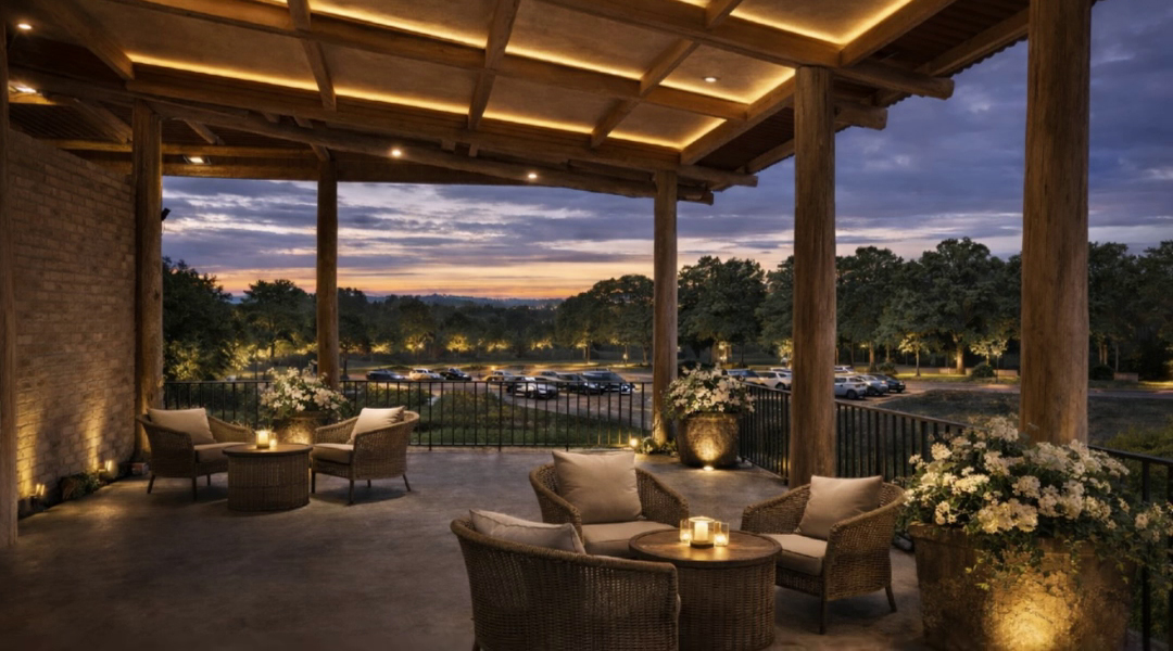 Terraza panorámica para eventos exclusivos en Popayán